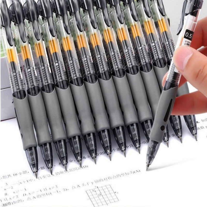 School Supplies - 13/30本セットのリトラクタブルゲルペンセット、黒/赤/青インク、筆記用リフィル、オフィスアクセサリー、学校用品、文房具