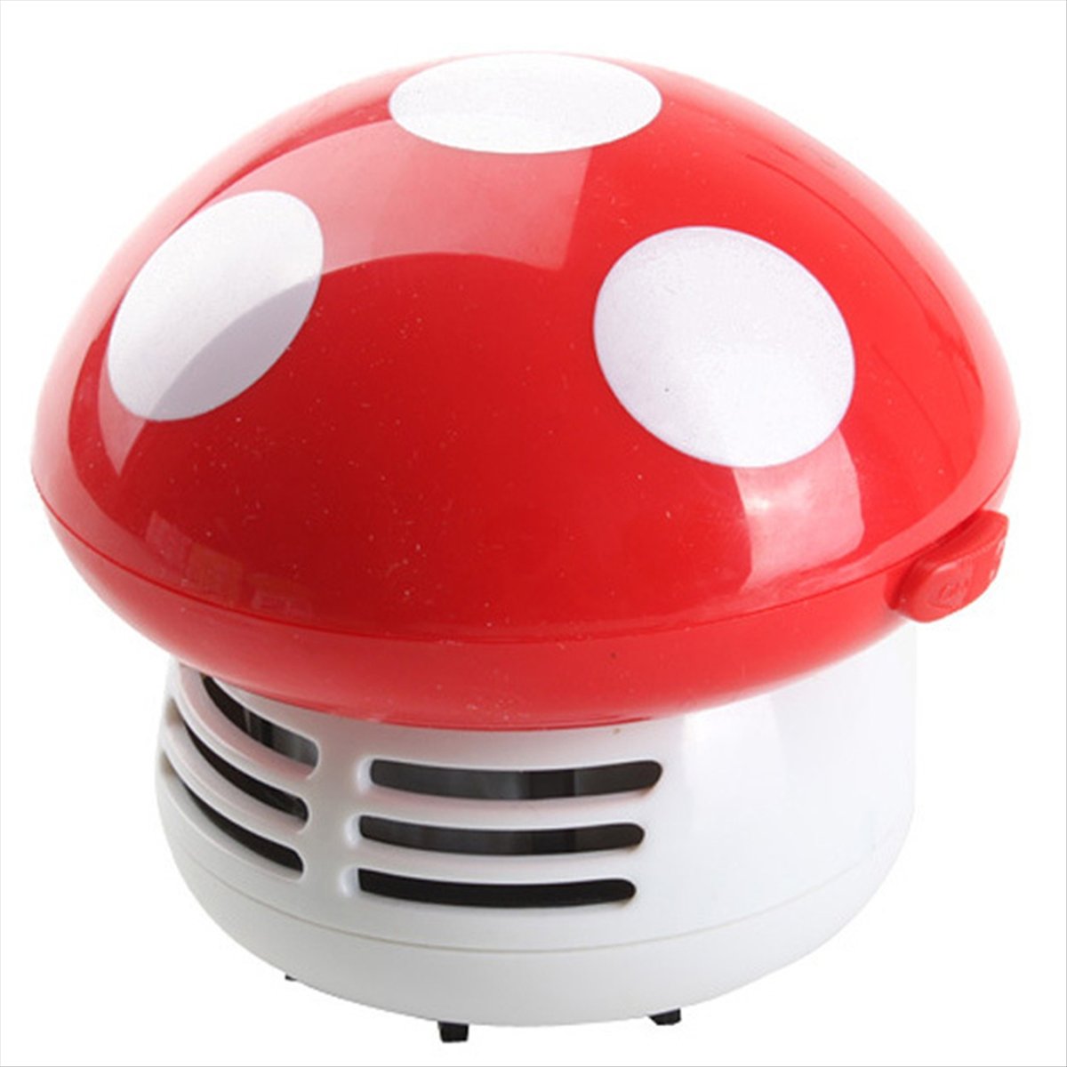 AT16 ハンドヘルドミニデスクトップ掃除機 マッシュルーム - Mini Desktop Vacuum Cleaner For Eraser Dust のレビューと価格