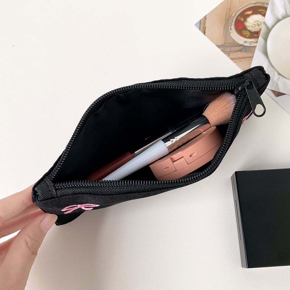 ちょう結びリボン文具バッグ大容量美的韓国スタイルペンケースデ - Aesthetic Large Pencil Case Pouch のレビューと価格