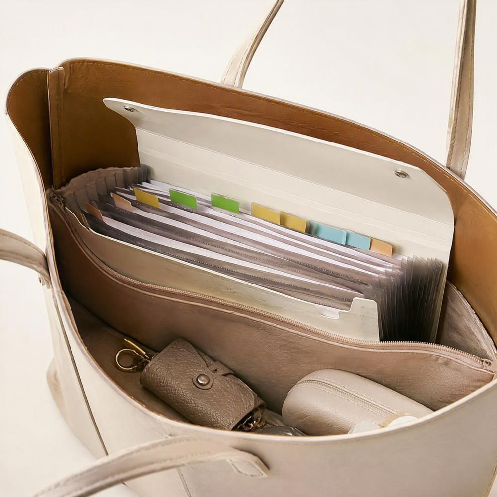 拡張可能なファイルフォルダー、13ポケット付き拡張ファイルフ - Expandable Accordion File Folder 13 Pockets のレビューと価格