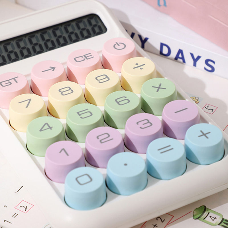 10 デジタル学校学生電卓メカニカルキーボードファッションカ - Scientific Calculator For Secondary School のレビューと価格