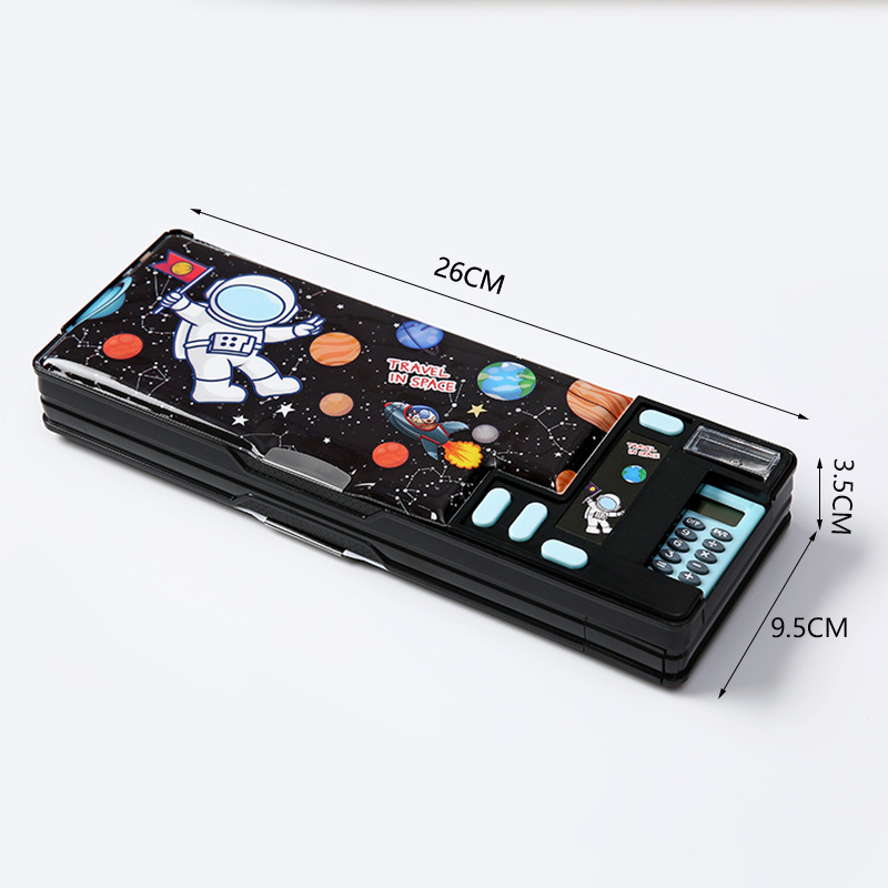 小学生用のプラスチック製ステーショナリーボックス、両面オープ - Scientific Calculator For Secondary School のレビューと価格