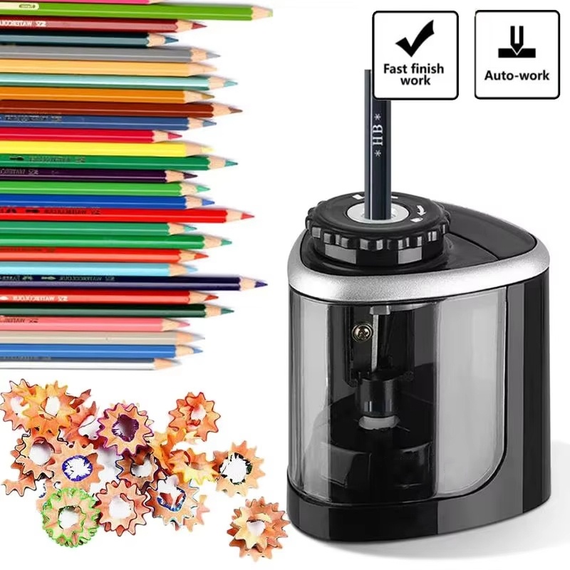 ポータブル電動鉛筆削り器 自動鉛筆削り器 6-8mm ヘリカ - Electric Pencil Sharpener Usb のレビューと価格