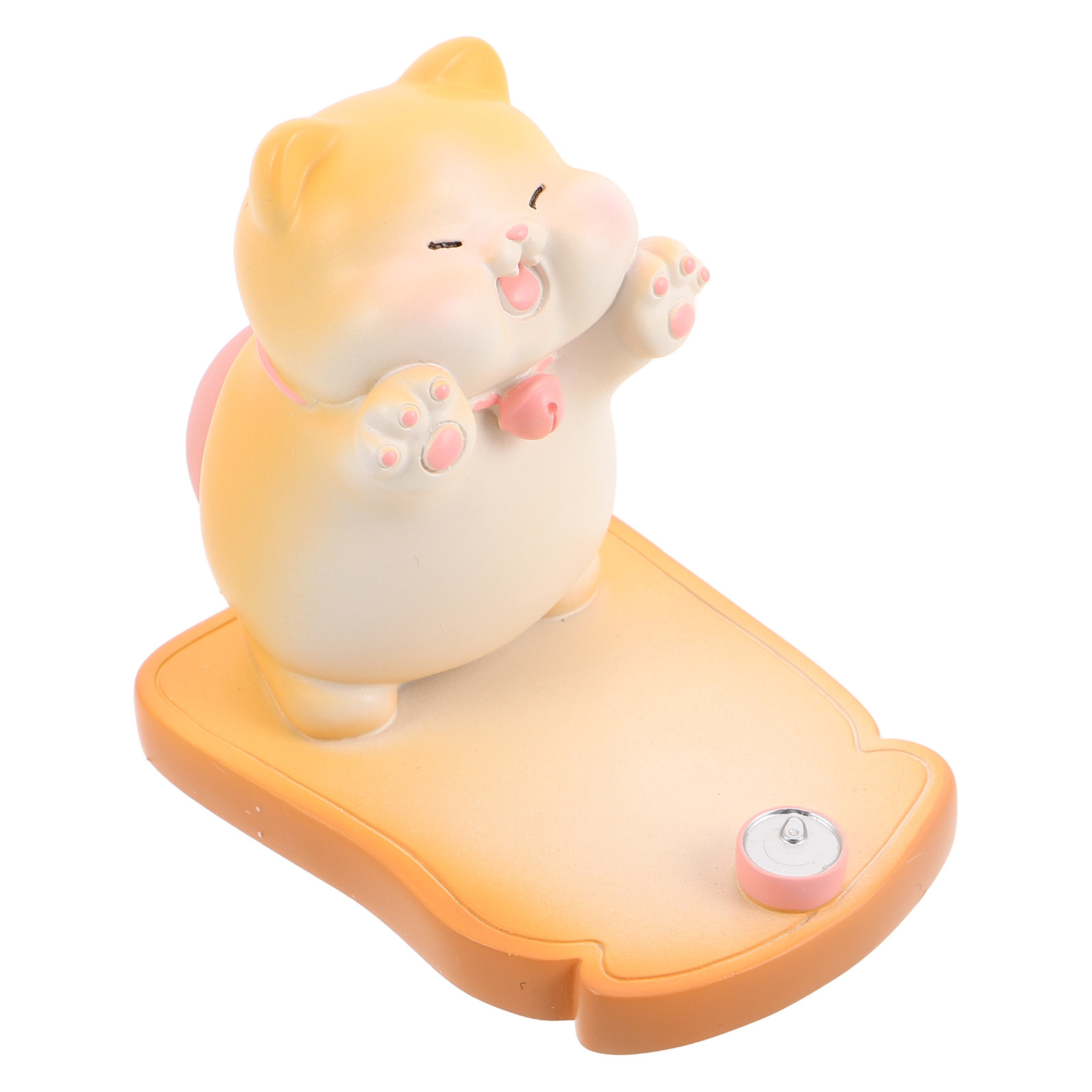 かわいい猫の携帯電話ホルダー、樹脂製の漫画デザインの携帯電話 - Desk Accessories のレビューと価格